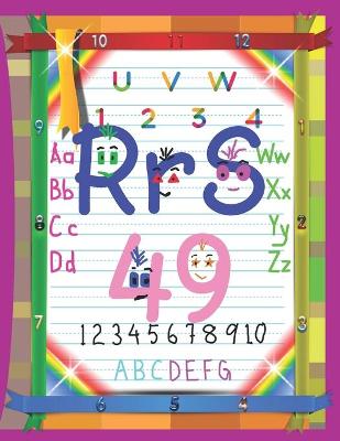 Book cover for Preschool Summer Alphabet Writing Activity