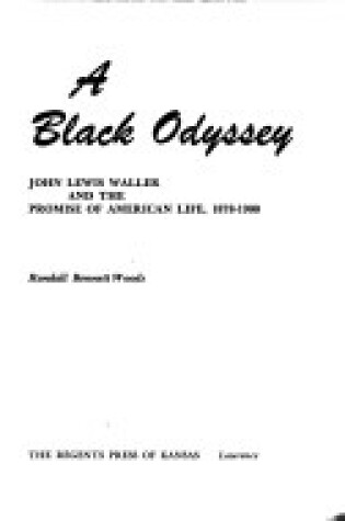 Cover of Black Odyssey