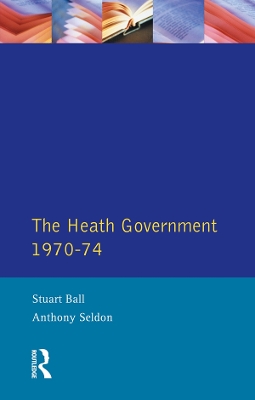 Book cover for The Heath Government 1970-74