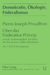 Book cover for Ueber Das Foederative Prinzip