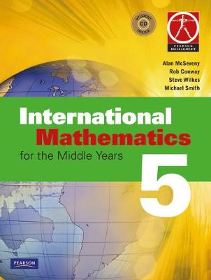 Book cover for International Mathematics for the Middle Years 5