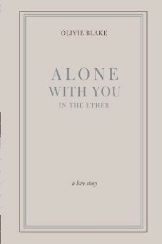 Cover of Alone With You in the Ether