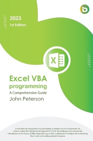 Cover of Excel VBA Programming
