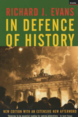 Cover of In Defence of History