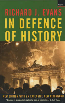 Book cover for In Defence of History