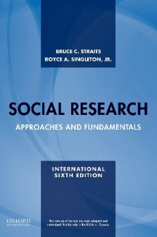 Cover of Social Research