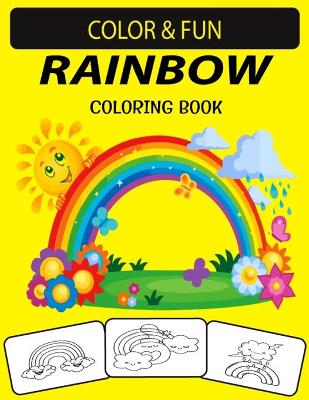Book cover for Rainbow Coloring Book