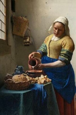 Cover of The Milkmaid by Johannes Vermeer Journal