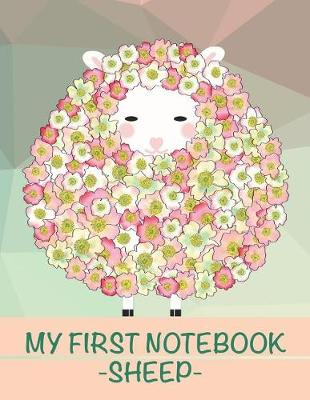 Book cover for My First Notebook Sheep