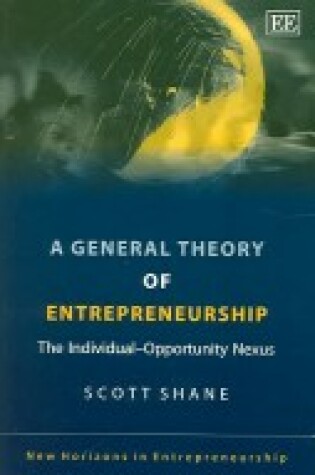 Cover of A General Theory of Entrepreneurship