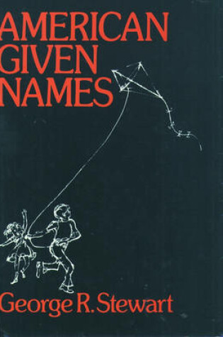 Cover of American Given Names