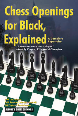 Book cover for Chess Openings for Black, Explained