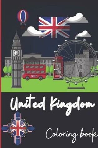 Cover of United Kingdom coloring book