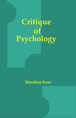 Book cover for Critique of Psychology