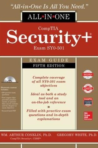 Cover of CompTIA Security+ All-in-One Exam Guide, Fifth Edition (Exam SY0-501)