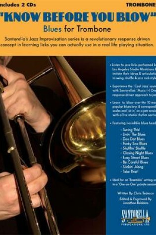 Cover of Know Before You Blow - Blues for Trombone