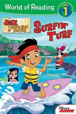 Book cover for Jake and the Never Land Pirates Surfin' Turf