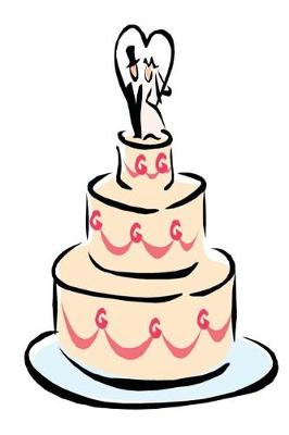 Cover of Wedding Journal Round Wedding Cake