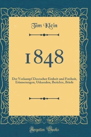 Cover of 1848