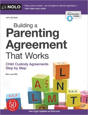 Book cover for Building a Parenting Agreement That Works