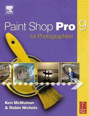 Book cover for Paint Shop Pro 9 for Photographers