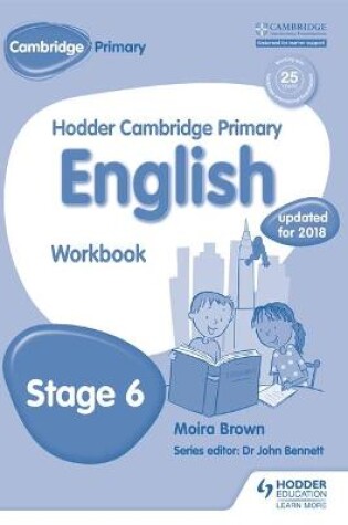 Cover of Hodder Cambridge Primary English: Work Book Stage 6
