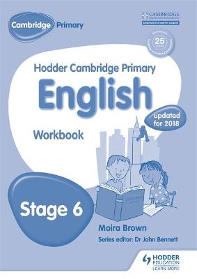 Cover of Hodder Cambridge Primary English: Work Book Stage 6