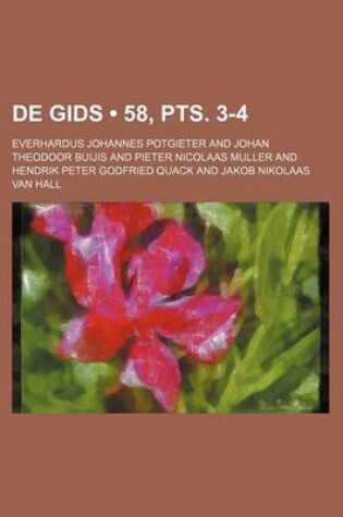 Cover of de Gids (58, Pts. 3-4)