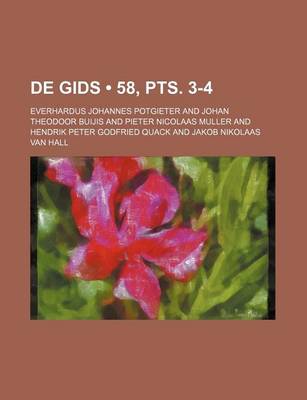 Book cover for de Gids (58, Pts. 3-4)