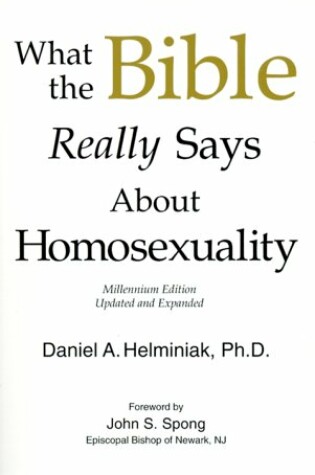 Cover of What the Bible Really Says about Homosexuality