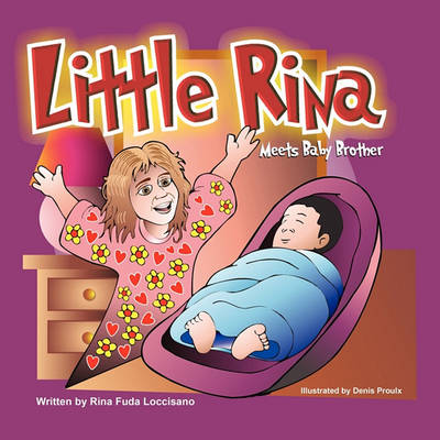 Book cover for Little Rina Meets Baby Brother