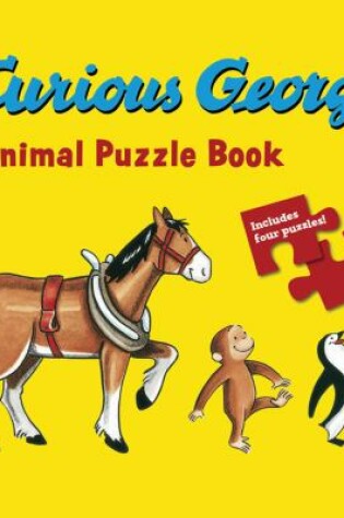 Cover of Curious George Animal Puzzle Book