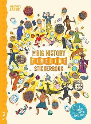Book cover for The Big History Timeline Stickerbook
