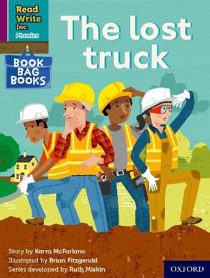 Book cover for Read Write Inc. Phonics: The lost truck (Purple Set 2 Book Bag Book 1)