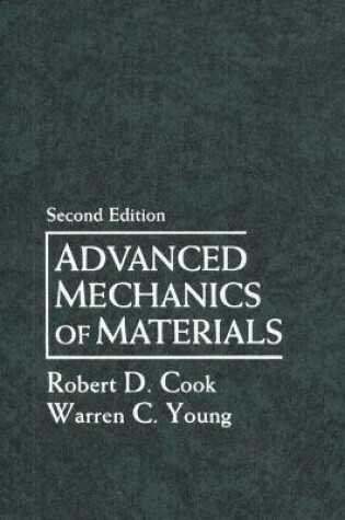 Cover of Advanced Mechanics of Materials