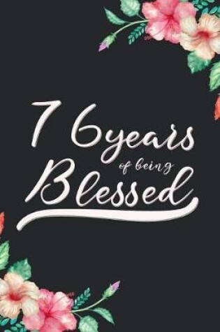 Cover of Blessed 76th Birthday Journal