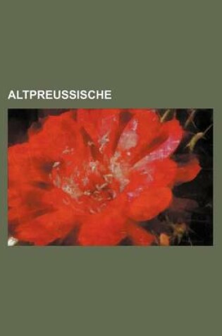 Cover of Altpreussische