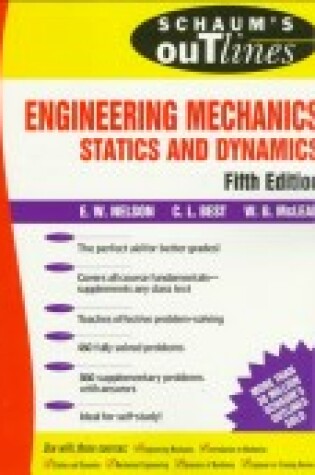 Cover of Schaum's Outline of Theory and Problems of Engineering Mechanics