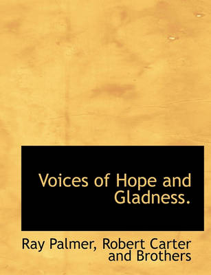 Book cover for Voices of Hope and Gladness.