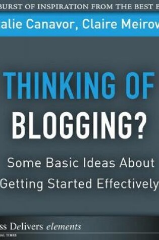 Cover of Thinking of Blogging?