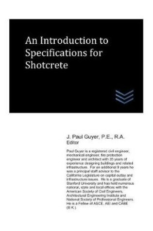 Cover of An Introduction to Specifications for Shotcrete