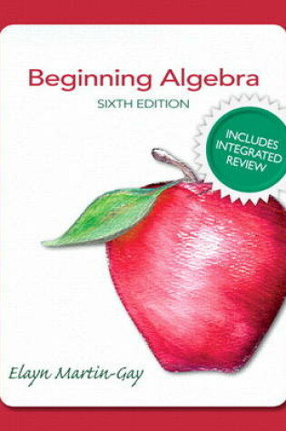 Cover of Beginning Algebra Plus NEW Integrated Review MyMathLab and Worksheets-Access Card Package