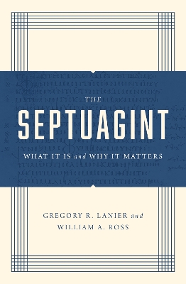 Book cover for The Septuagint