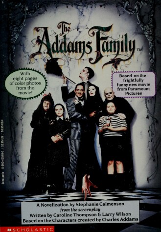 Book cover for The Addams Family-Digest