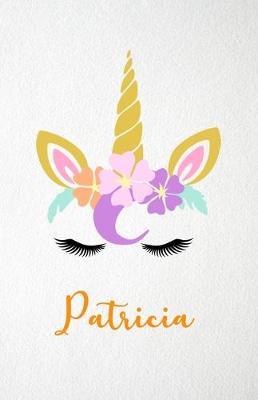 Book cover for Patricia A5 Lined Notebook 110 Pages