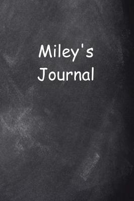 Book cover for Miley Personalized Name Journal Custom Name Gift Idea Miley