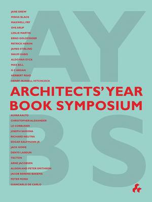 Book cover for Architects' Year Book Symposium