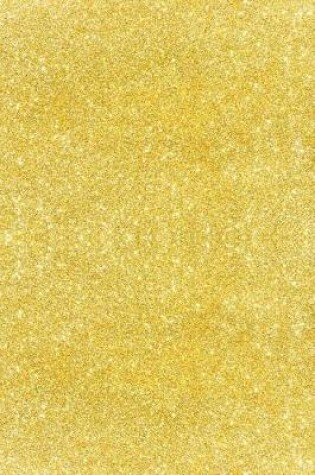 Cover of Fine Gold Glitter Journal