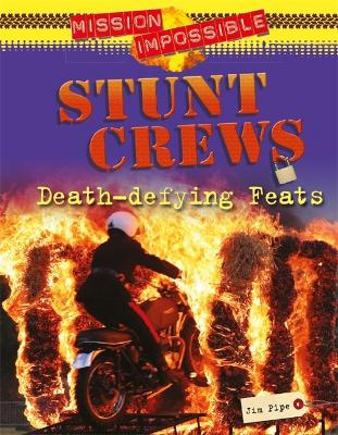 Book cover for Stunt Crews - Death-defying Feats