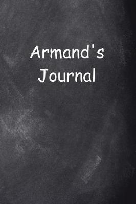 Book cover for Armand Personalized Name Journal Custom Name Gift Idea Armand